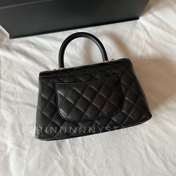 Chanel Authentic coco handle black small bag - Picture 5 of 8
